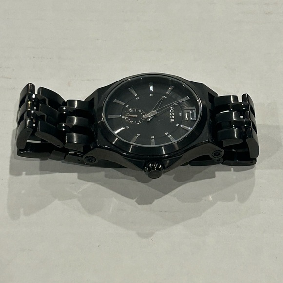 Black Fossil Arkitekt FS-4223 Stainless Steel Wrist Watch - Picture 4 of 9